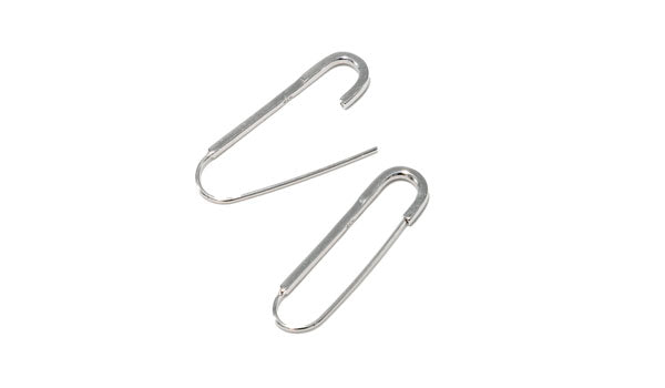 safety-pin pendant earrings | JW Anderson | Eraldo.com